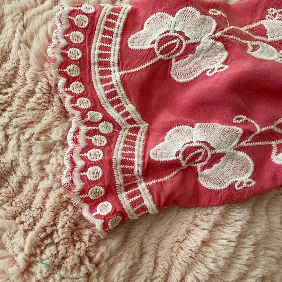 Sapphire Pink Embroidered Top - Picture 3 of 6